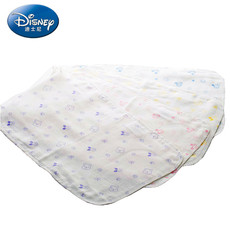 迪士尼/DISNEY 婴儿吸汗巾 儿童纯棉纱布隔汗巾宝宝垫背巾 2条装