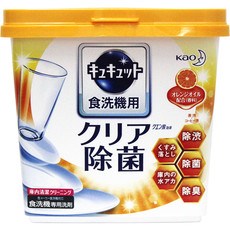 花王/KAO 日本进口洗碗机用粉末清洁剂洗碗粉橙子香680g