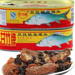 甘竹牌豆豉鲮鱼罐头227g/罐即食豆豉鱼罐头鱼肉干下饭菜零食小吃  一份为3罐
