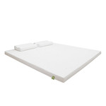 Laytex 泰国原装进口乳胶床上用品  床垫（5*150*200cm）原产地乳胶枕一对
