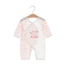 班杰威尔（BANJVALL）婴儿衣服纯棉婴儿夏季薄款透气连体衣夏季叮咚熊哈衣