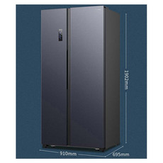 海信/Hisense BCD-620WFK1DPT 620L对开双门节能矢量双变频风冷冰箱