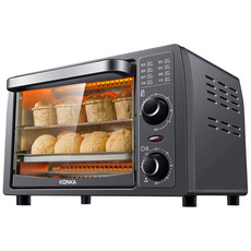康佳/KONKA 电烤箱烘焙烤箱13L家用烘焙小型多功能干果机水果KAO-13T1